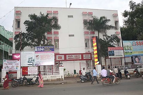 The head post office at Suramangalam where the note conversion is reported to have been committed