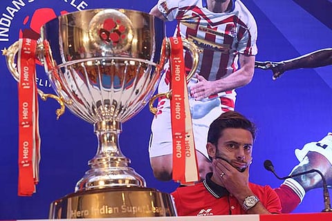Postiga at the pre-final press conference in Kochi on Saturday