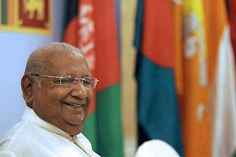 Veteran politician Ratnasiri Wickremanayake