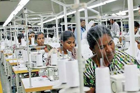 File photo of dyeing industry in Tirupur