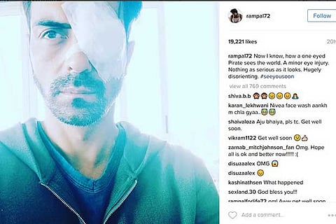 A screengrab from Arjum Rampal's Instagram profile