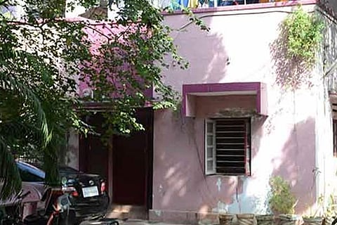 The house on Bazullah Road where the burglary took place