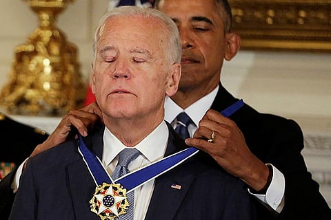 Obama awards ‘brother’ Biden highest honour