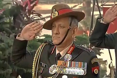 Army chief Gen Bipin Rawat