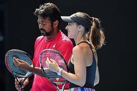 Leander Paes and Martina Hingis