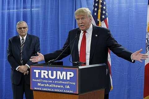 US President Donald Trump