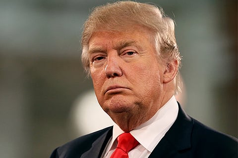 US President Donald Trump