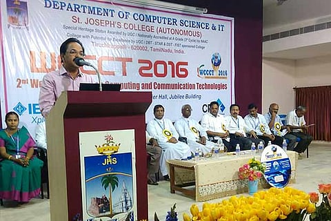 P Kunhikrishnan inaugurate the Second World Congress on Computing and Communication Technology