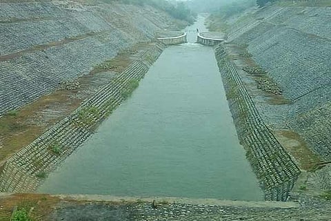 File picture of the Zero Point (inter-State border) at Uthukottai