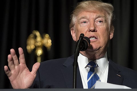 US President Donald Trump