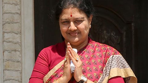 Former AIADMK General Secretary VK Sasikala