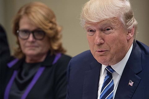 US President Donald Trump