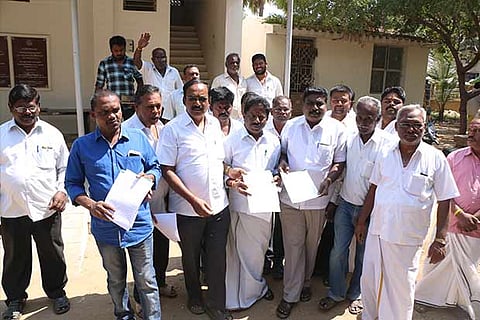 AIADMK cadre in Salem