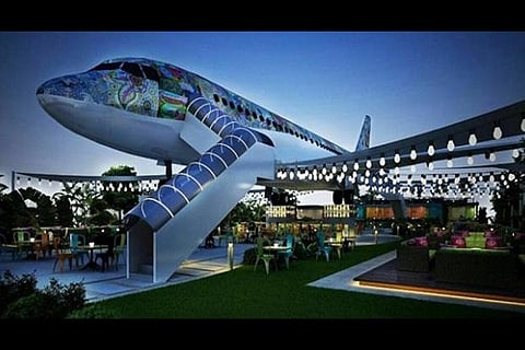 India?s first airplane eatery trends on Internet