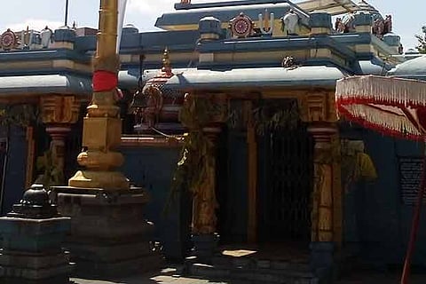 The famous Sri Lakshmi Narasimha Navaneetha Krishnan temple, Nanganallur
