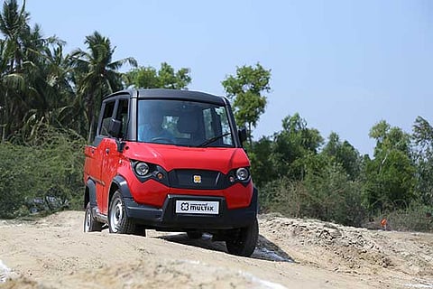 The Multix, personal utility vehicle unveiled by Eicher Polaris Pvt Ltd recently