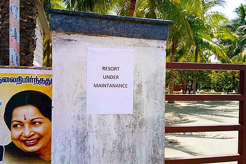 Koovathur resort shut for ?maintenance?