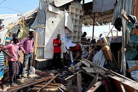 Blast in Somalia kills 20, 50 injured