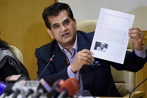 Amitabh Kant, Head, NITI Aayog