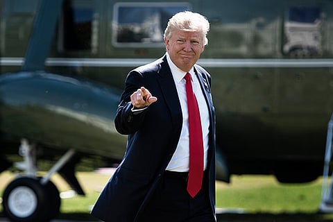 US President Donald Trump