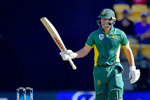 A record-setting innings by AB de Villiers set South Africa up for a resounding 159-run win