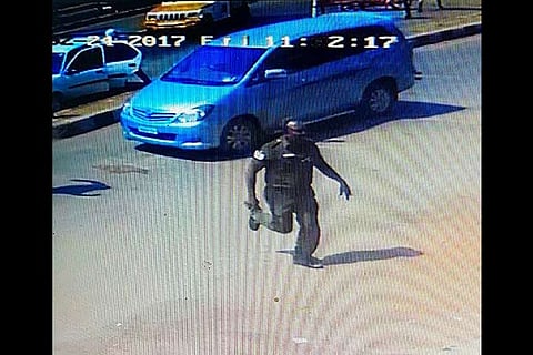CCTV footage obtained from murder spot