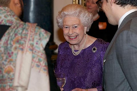 Britain?s Queen Elizabeth at the launch of the UKIndia Year of Culture 2017
