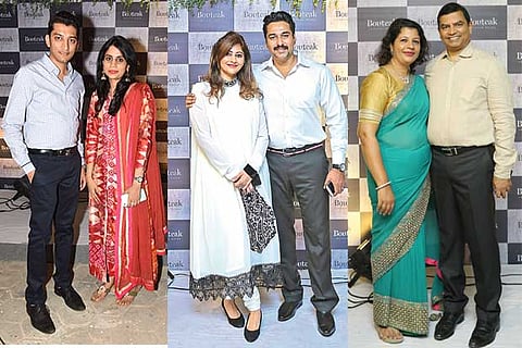 (L to R) Akshay and Shilpa; Rahman and Meher; Sushil Sethiya and Sumithra