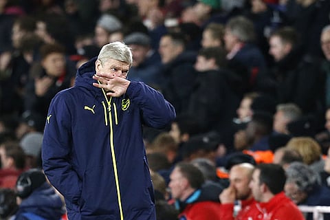 Arsenal coach Arsene Wenger