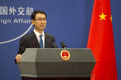 hinese Foreign Ministry spokesperson Geng Shuang