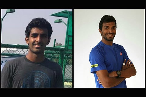 (L) Prajnesh G (R) N Sriram Balaji