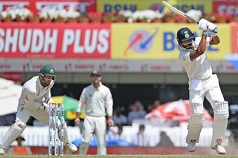 Mathew Wade stumps India opener Murali Vijay for 82