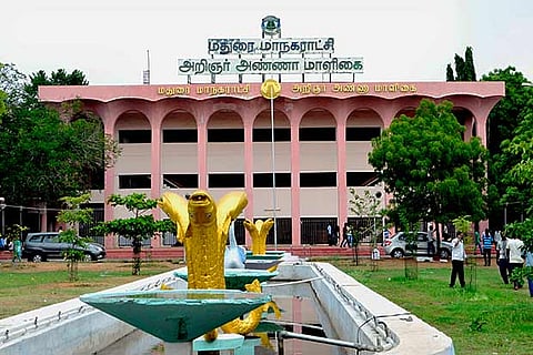 The Madurai Corporation building