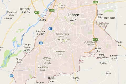 Map of Lahore (Image: Google Maps)