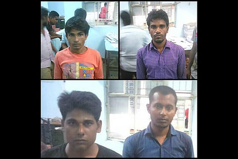 The Bangladeshi nationals