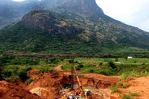 File photo of the proposed site of the Neutrino Project