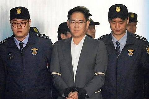 On trial for bribery, Samsung boss lets lawyers do the talking