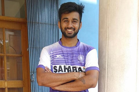 Indian midfielder Manpreet Singh