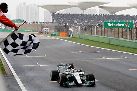 Lewis Hamilton wins the Chinese Grand Prix