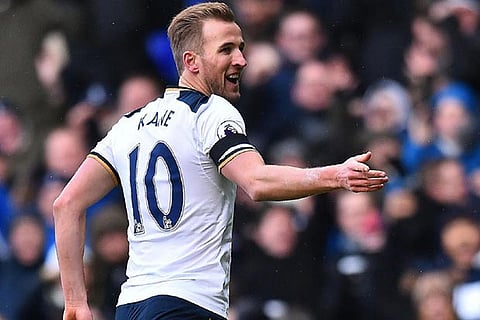 Harry Kane scored his 20th goal of the Premier League campaign as Spurs crushed Bournemouth 4-0