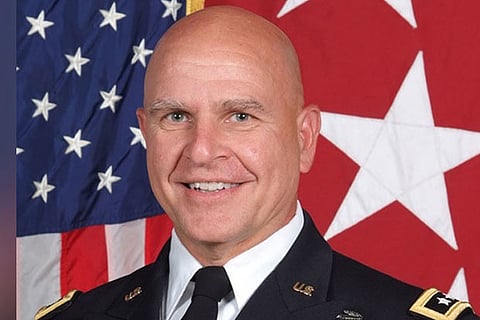 H R McMaster, US National Security Advisor Gen