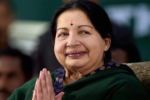 Late Tamil Nadu Chief Minister Jayalalithaa