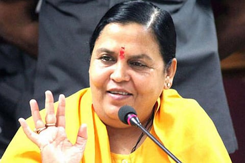 Union Water Resources Minister Uma Bharti