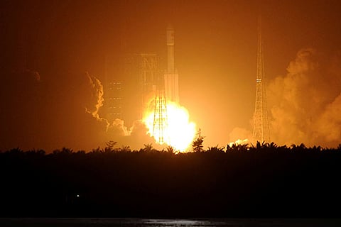 China successfully launches first cargo spacecraft