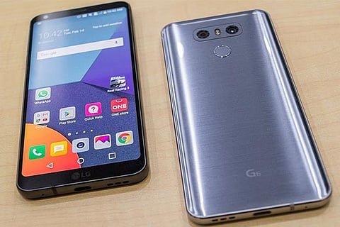 LG's latest flagship device the G6 smartphone
