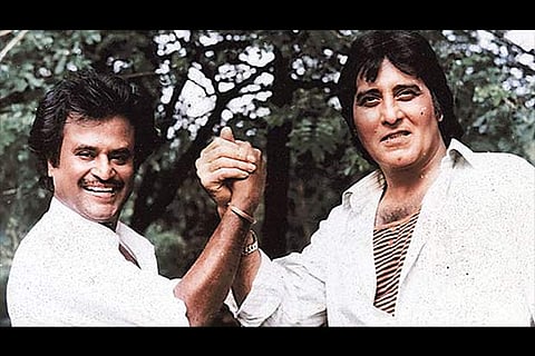 Rajinikanth and Vinod Khanna shared a cordial friendship