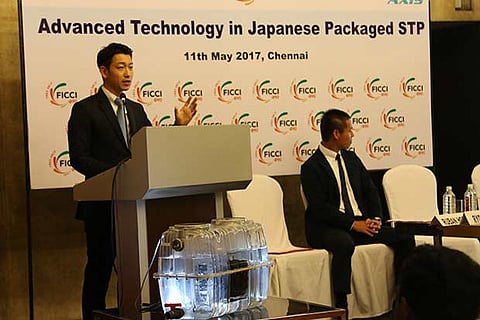 The STP technology being discussed at a meeting