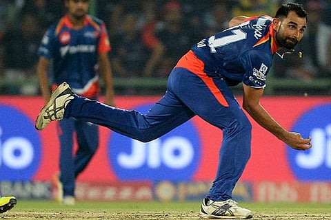 India pacer Mohammed Shami