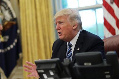 US President Donald Trump