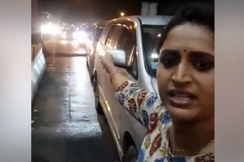 Surabhi Lakshmi goes live over toll plaza plight